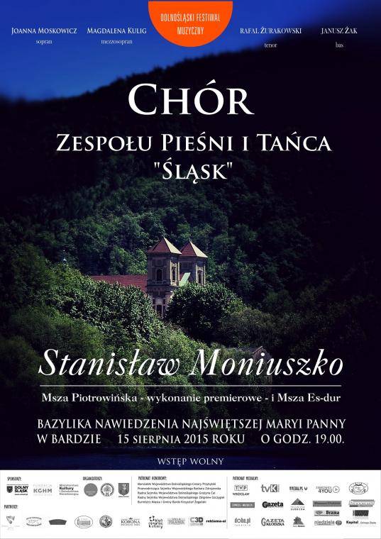 Zespół pieśni i tańca Śląsk w Bazylice mniejszej w Bardzie